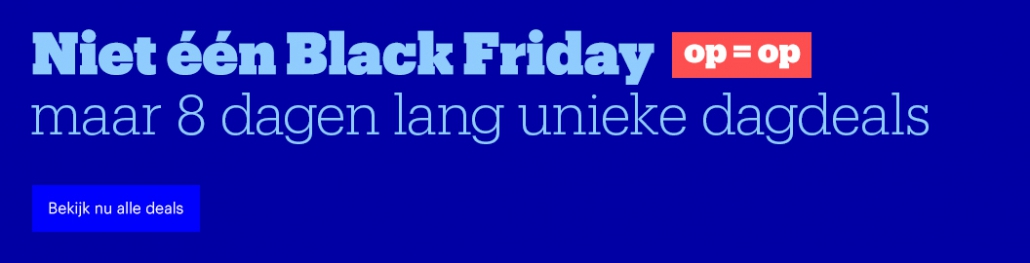 Bol.com Black Friday deals | Wandelschoenenexperts.nl